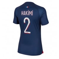 Camiseta Paris Saint-Germain Achraf Hakimi #2 Primera Equipación para mujer 2023-24 manga corta